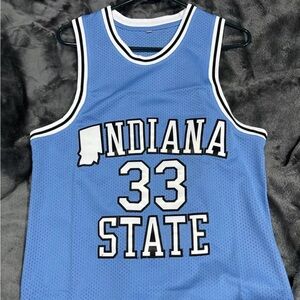 Indiana State Larry Bird Vintage Jersey Men’s Size Small